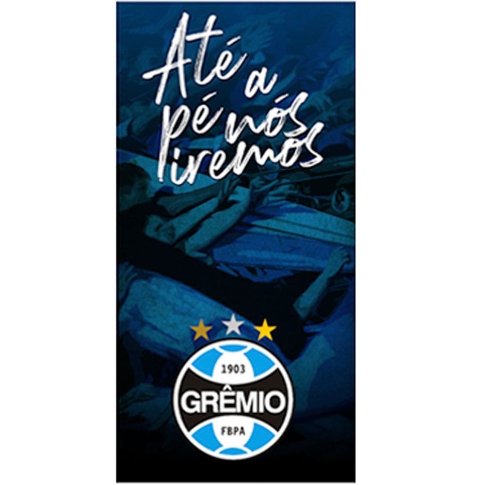 Toalha de Praia Times de Futebol Grêmio 70x140cm