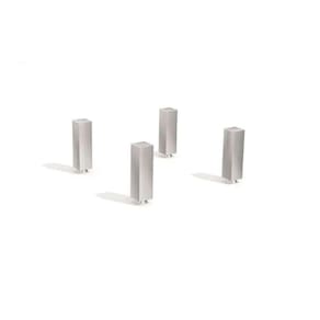 Módulo Cozinha Kappesberg Maxxi Kit c/ 4 Pés PVC PE4 Cromado Cromada-Kappesberg