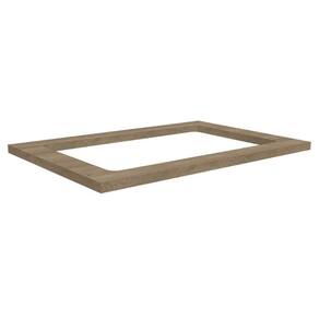 Módulo Cozinha Kappesberg Nox Tampo Para Balcão Cooktop E608 80cm Nogal-kappesberg