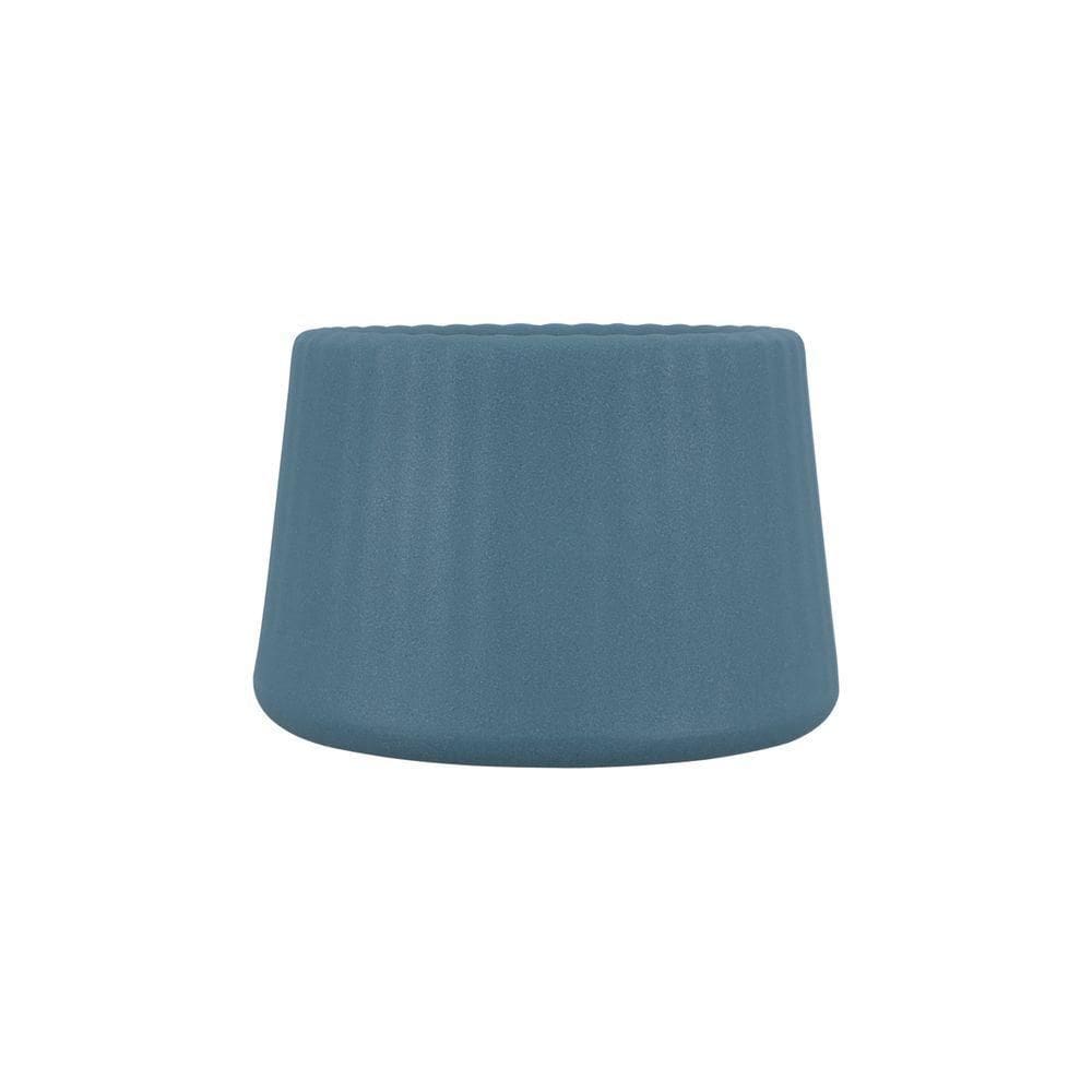 Vaso Tramontina Lótus Em Polietileno Azul Turquesa 8,5 Cm