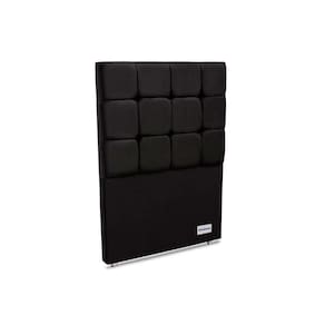 Cabeceira Cama Box Estofada Piave Veluto Solteiro - Suede Preto - Ortobom