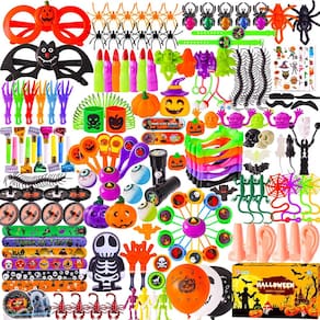 Sortimento de brinquedos de festa de Halloween Garma 248 unidades para crianças/adultos