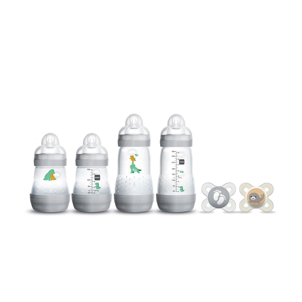 Conjunto de presente MAM Feed & Soothe Bottle & Chupeta unissex, 0 ou 6 unidades