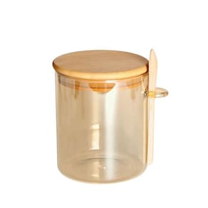 Porta Mantimentos Em Vidro Borossilicato âmbar Dynasty 700ml