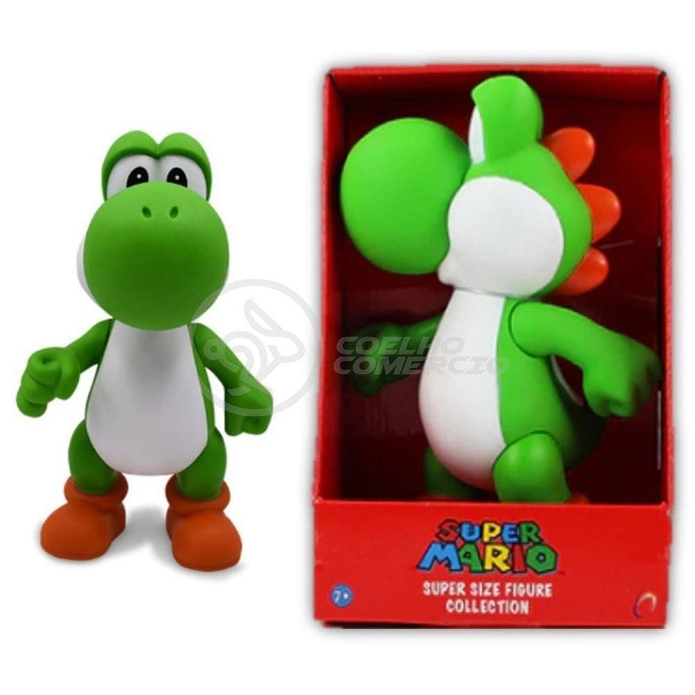 Boneco Yoshi Super Mario Yoshi