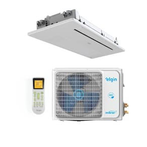 Ar Condicionado Split Cassete Inverter Elgin One Air 1 Via 12000 BTUs Quente/Frio 45KOQI12C2WA - 220V