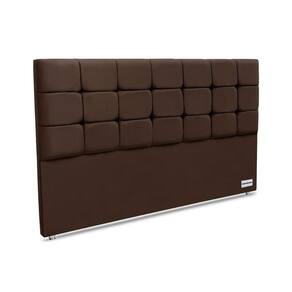 Cabeceira Cama Box Estofada 195 Piave Linho King 195 - Linho Marrom - Ortobom
