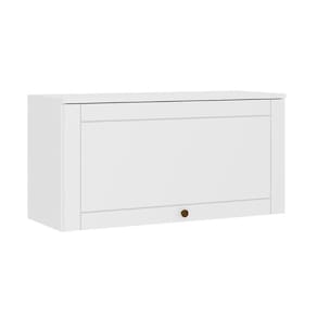 Armário Aéreo Para Cozinha Bella 2603 Com 1 Porta Basculante 80cm Branco - Carraro