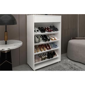Armário Sapateira Quarto Sa3404 Branco - Tecno Mobili