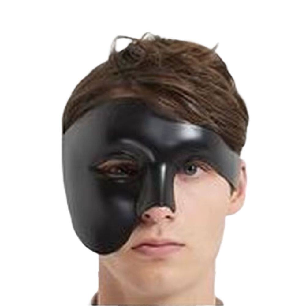Máscara de Festa Baile Carnaval Cores e Modelos Diversos - Preto - 04