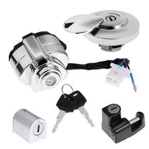 Interruptor de ignição de substituição Gas Cap Helmet Lock Set Honda