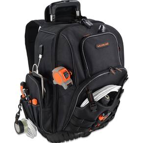 Mochila de ferramentas WELKINLAND 72 bolsos com rodas para eletricista