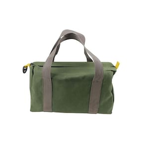 Bolsa de ferramentas Sanseenia Wide Mouth 30 cm de lona Heavy Duty
