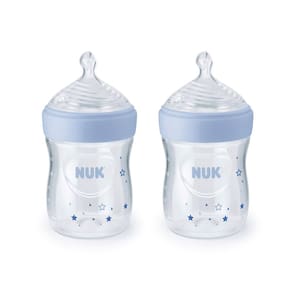 Mamadeiras NUK Simply Natural, pacote com 2 biberões, 150 ml