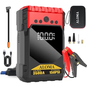 Bateria Jumper Starter Paloma Portable 12V 3500A 150PSI