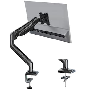 Suporte de mesa para monitor BONTEC Gas Spring 13-34" LCD preto