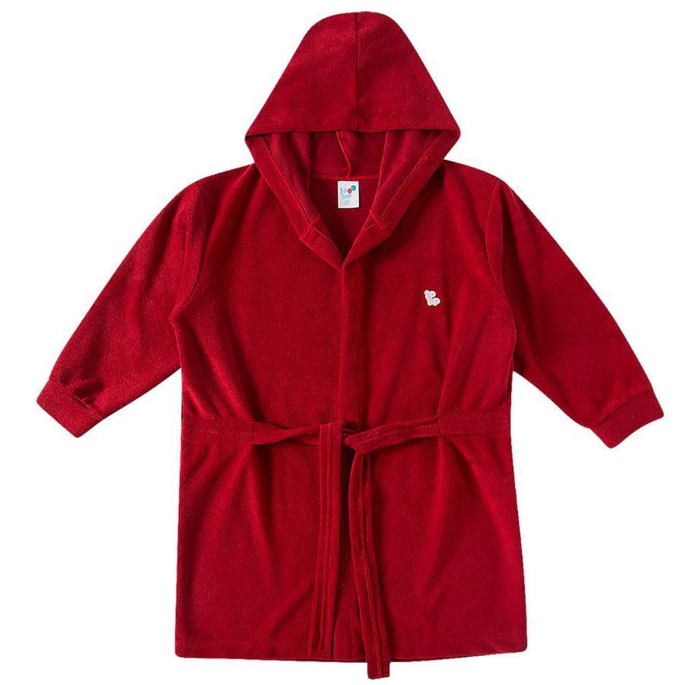 Roupão Infantil Toalha Bebe Criança Piscina Flanelad Tip Top