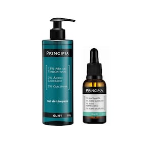 Principia Kit Anti-acne Gel de Limpeza GL-01 + Sérum Mix-01 Skincare PRI