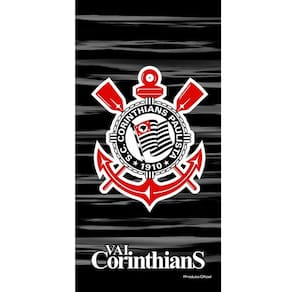 Toalha Corinthians De Banho Oficial 1,40x0,70 BOUTON