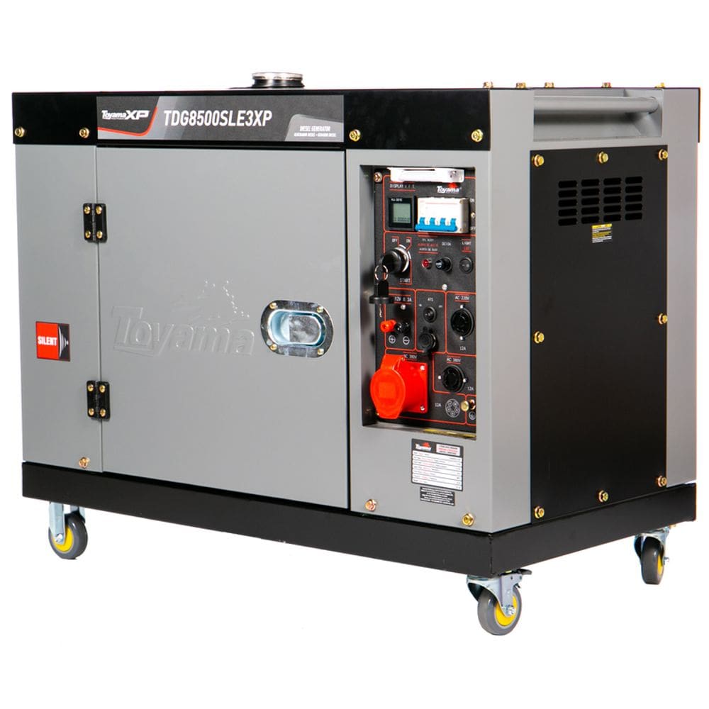 Gerador De Energia A Diesel - Toyama Tdg8500sle3xp- Ats Ready Trifásico 380V (251-075)