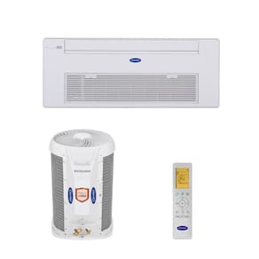 Ar Condicionado Split Cassete 1 Via Carrier Inverter Connect 12.000 Btus Quente E Frio 220V R-32