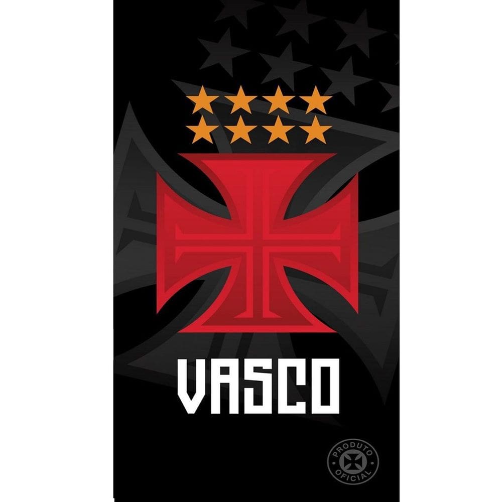 Toalha Vasco De Banho Oficial 1,40x0,70 BOUTON