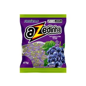 Bala Freegells Azedinha Uva Riclan 475g