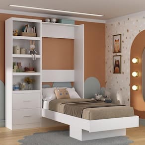 Cama Articulada Infantil/Juvenil com Estante