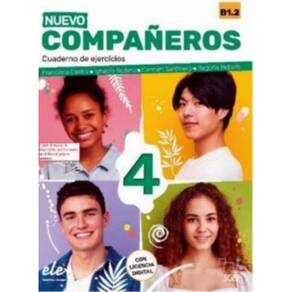 Nuevo Companeros 4 (B1.2) - Cuaderno De Ejercicios + Licencia Digital - 3ª Ed