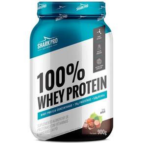 Combo Shark Pro Whey Protein Chocolate Avelã + Creatina +