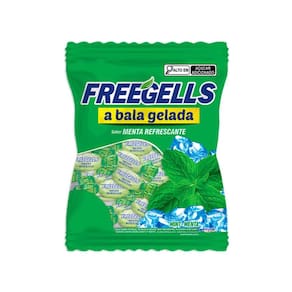 Bala Freegells Menta Refrescante Riclan 475g