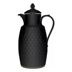 Garrafa Térmica Lira Ampola Vidro Café 1l Preto Hauskraft