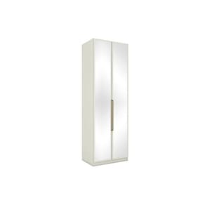 Guarda Roupa Modulado MC04 Seletto c/ 2 Portas c/ Espelho e 3 Gavetas Areia - Henn