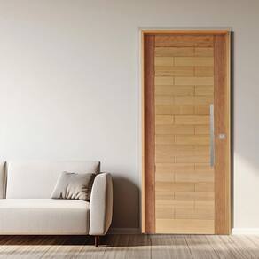 Porta Pivotante Roma Mista Batente 14 Puxador Barra Chata 600cm 110 X 210cm Esquerdo Rodam