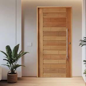 Porta Pivotante Roma Tauari Batente 14 Puxador Tubo 800cm 120 X 210cm Esquerdo Rodam