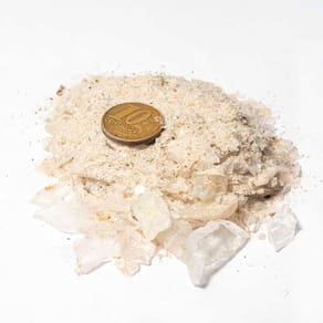 Topázio Branco Farelo em Pó 10g Natural Pedra de 2025