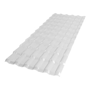 Telha PVC Fortlev Plan Branca 2,42x0,88m