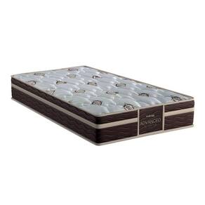 Colchão Solteiro Anatômico D33 / Firmepedic ProDormir Advanced Tech1500 Plus Euro Pillow Brown (88x188x28) - Probel