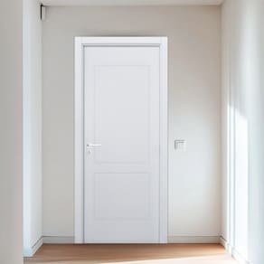 Porta Provençal Uv Batente Regulável 13cm a 19cm Guarnição 7cm 82cm X 210 Cmdireito Rodam