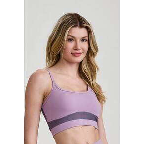 Top Hyper Costas de Tela Cajubrasil Lilas Orquidea