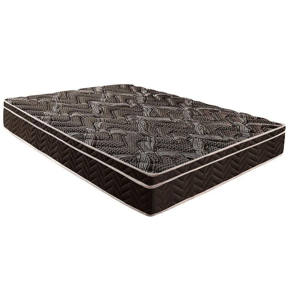 Colchão Queen Anatômico D28 / Pasquale Fort Black Euro Pillow (158x198x25) - Paropas