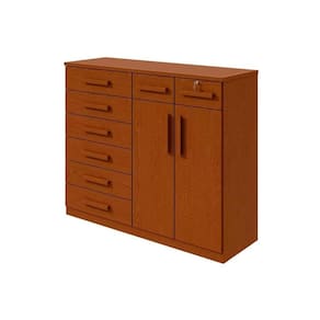 Cômoda Solteiro Toronto New c/ 2 Portas e 8 Gavetas Frassino - Lopas