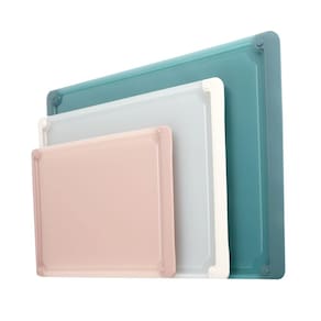 Conjunto de tábuas de corte COOK WITH COLOR Extra Large, 3 peças, azul-petróleo