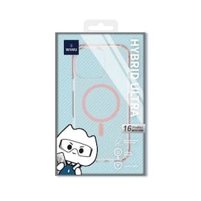 Capa Para Celular Hybrid Ultra Ip16 Pro Magsafe Branco - Wiwu - 8516