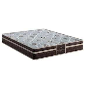 Colchão Viúva Anatômico D33 / Firmepedic ProDormir Advanced Tech1500 Plus Euro Pillow Brown (128x188x28) - Probel
