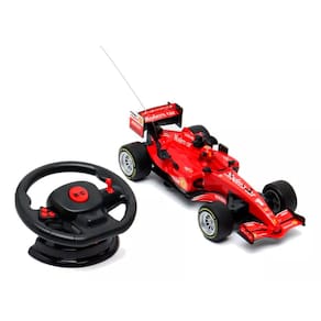 Carro Controle Remoto Recarregável 36cm Fórmula 1 Com Sons e Luzes - DM TOYS