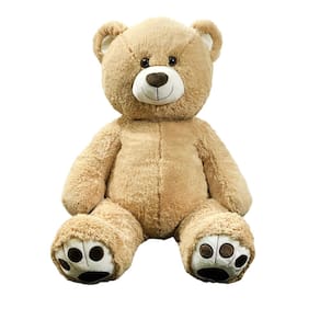 Ursinho de pelúcia Anico Giant 36 polegadas (90 cm) com patas bordadas