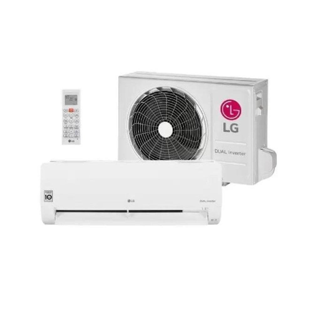 Ar Condicionado LG Dual Inverter Compact 18.000 Btus Frio Monofásico Branco S3-Q18KLQAL 220V