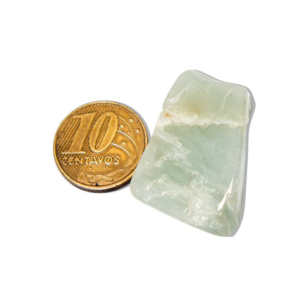 01 Aguas Marinhas Pedra Rolado Natural 1 a 15g Média 30mm