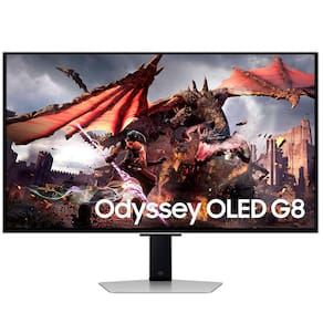 Monitor Gamer Odyssey OLED G8 32" Samsung com 1,000,000:1 Contraste, OLED, 240 Hz - LS32DG800SLXZD